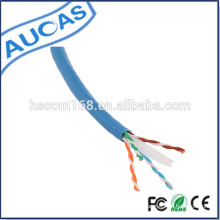 AUCAS cat6 закрытый 4 пары витая медь UTP LAN сеть rj45 кабель / AMP ethernet кабель 1000ft pass fluke 23AWG